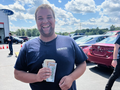 Shopping at Irwin Toyota