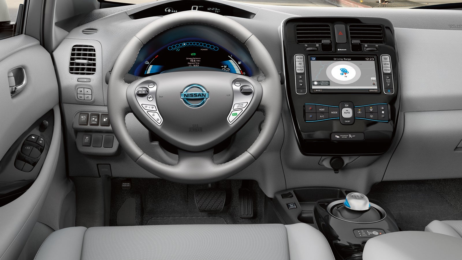 Nissan Leaf Push Button Parking