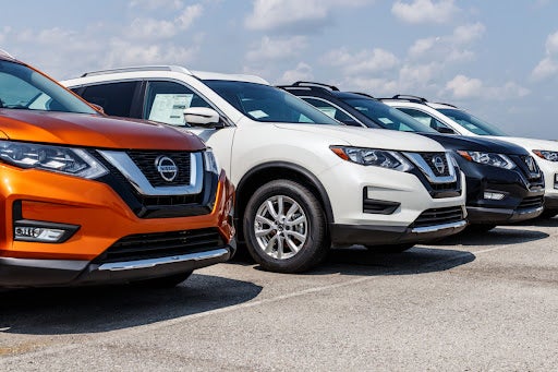 four nissan cars