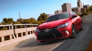 Toyota Camry 2015 black grille