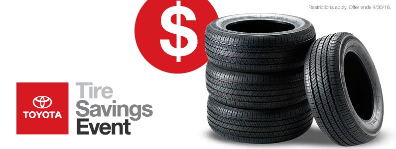 photo of tire sales event