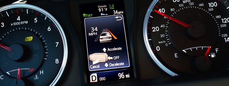 photo of lane departure alert