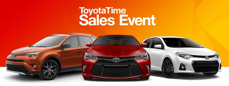 image of toyotatime sales event