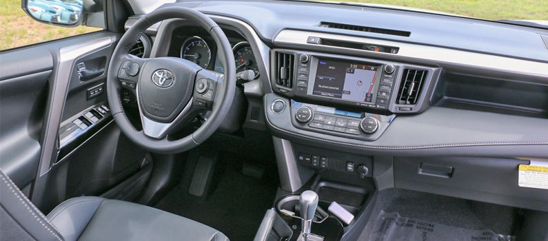 image of RAV4 interior near eau claire