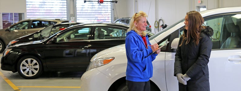 Markquart Toyota Service Department Eau Claire