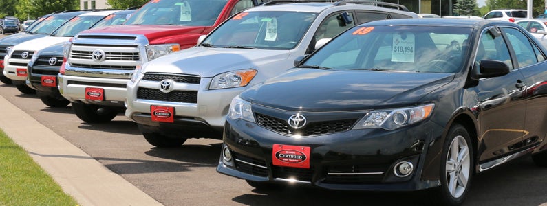 photo of TCUV inventory in eau claire
