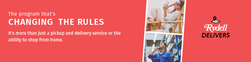 Rydell Delivers Sales Banner