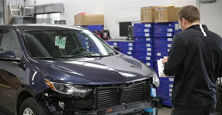 Body shop estimator