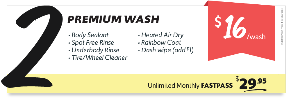 Wash #2 - Premium