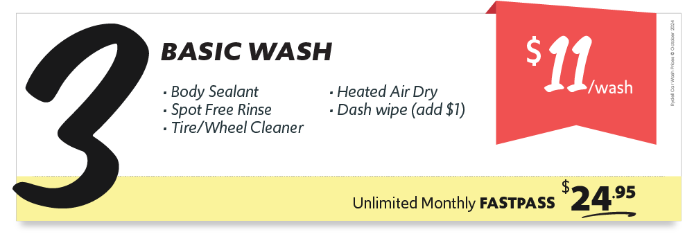 Wash #3 - Basic