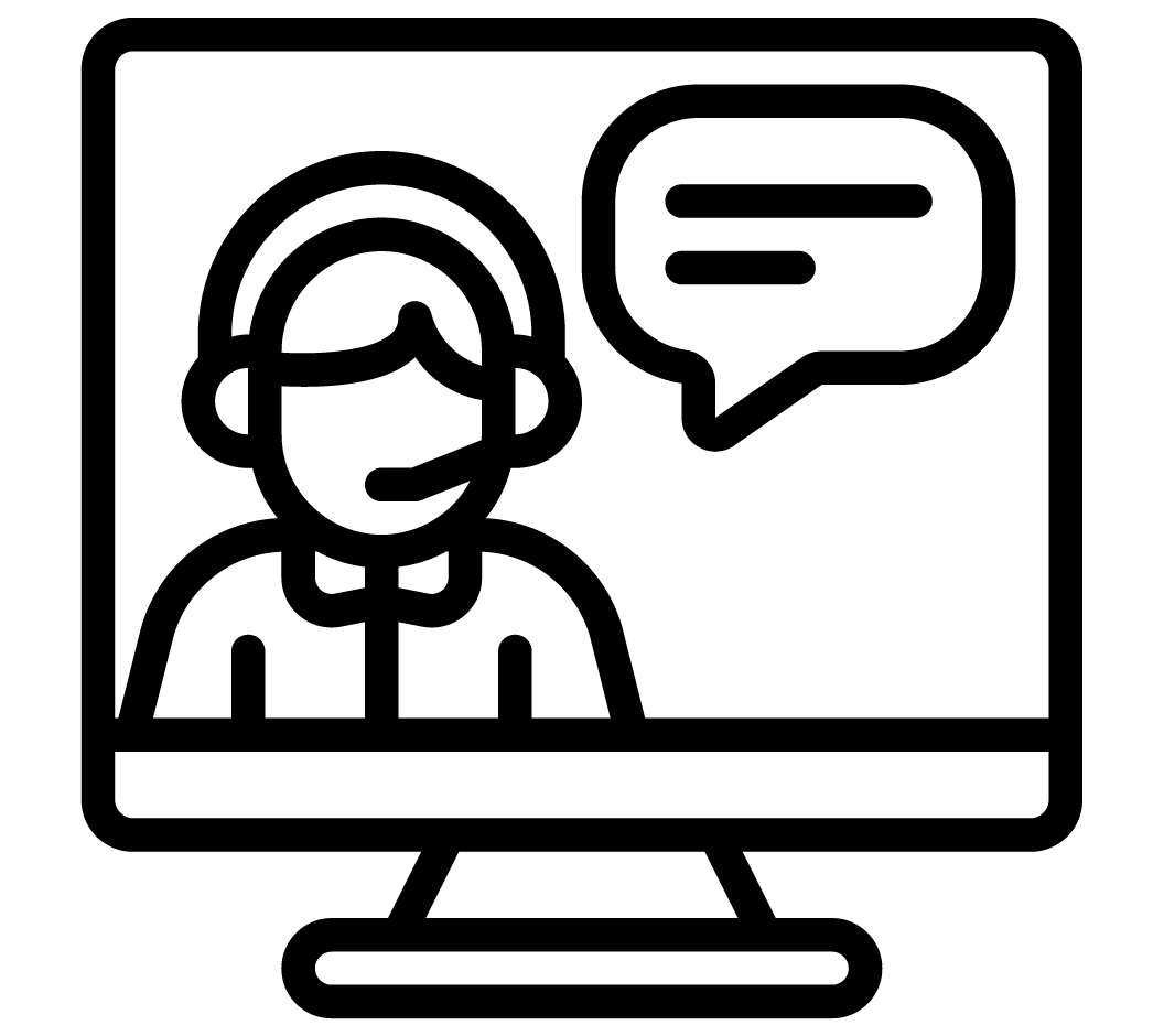 Icon showing ID card