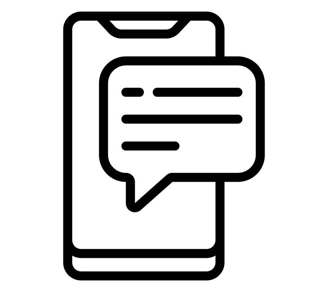 Icon showing ID card