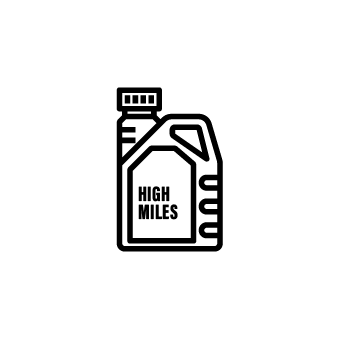 High mileage oil icon