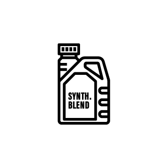 Synthetic blend oil icon