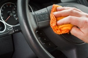 Valeting the car