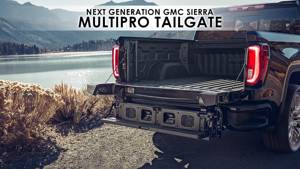 GMC MultiPro Tailgate on the Next Generation GMC Sierra