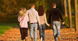 People walking in the park in Albany | Goldstein Chrysler Jeep Dodge RAM