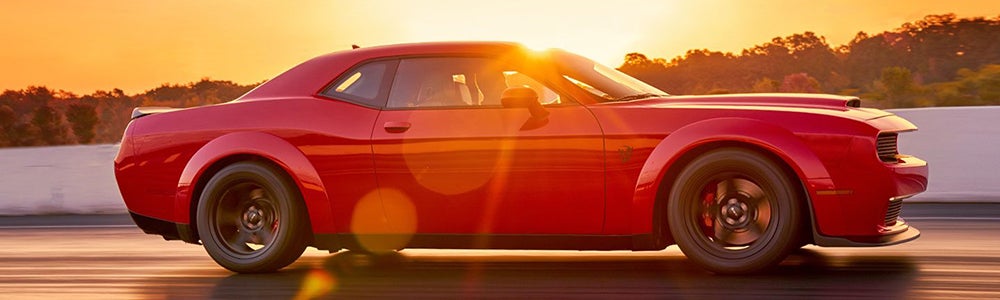 Dodge Demon in red