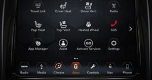 Uconnect Infotainment system on a Jeep | Goldstein Chrysler Jeep Dodge RAM