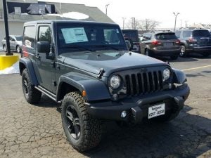 2017 Black Jeep Wrangler | Goldstein Chrysler Dodge Jeep Ram