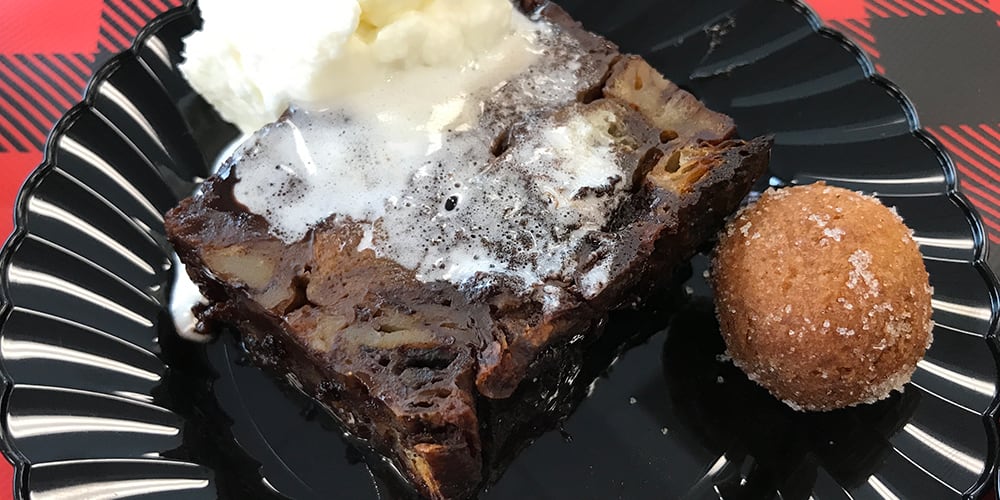 Chocolate Caramel Bread Pudding