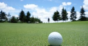 Golf ball on the green | Goldstein Chrysler Jeep Dodge RAM