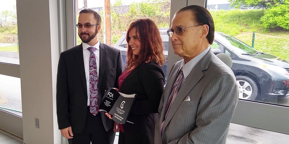 2018 Customer First Award presentation