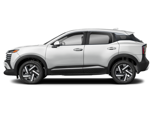 Left-facing white 2026 Nissan Kicks in Bourbannais, IL