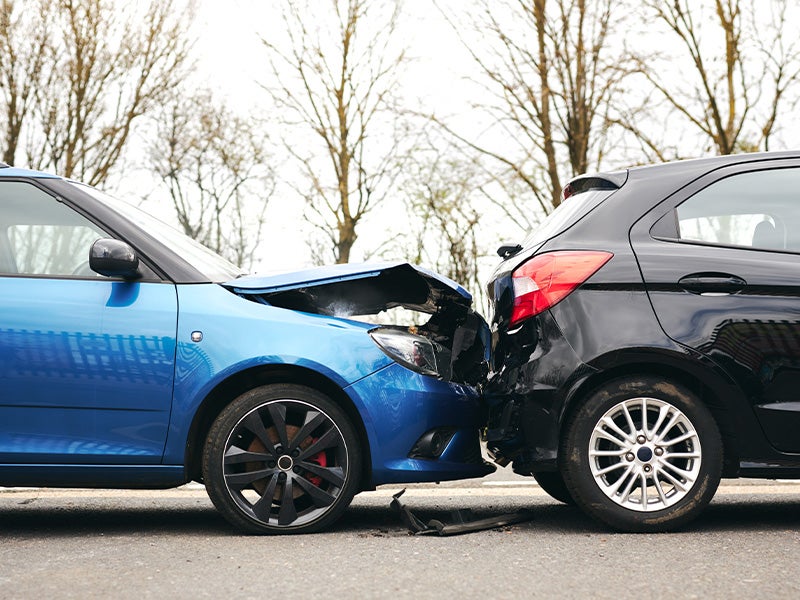 image of two vehicles involved in a crash