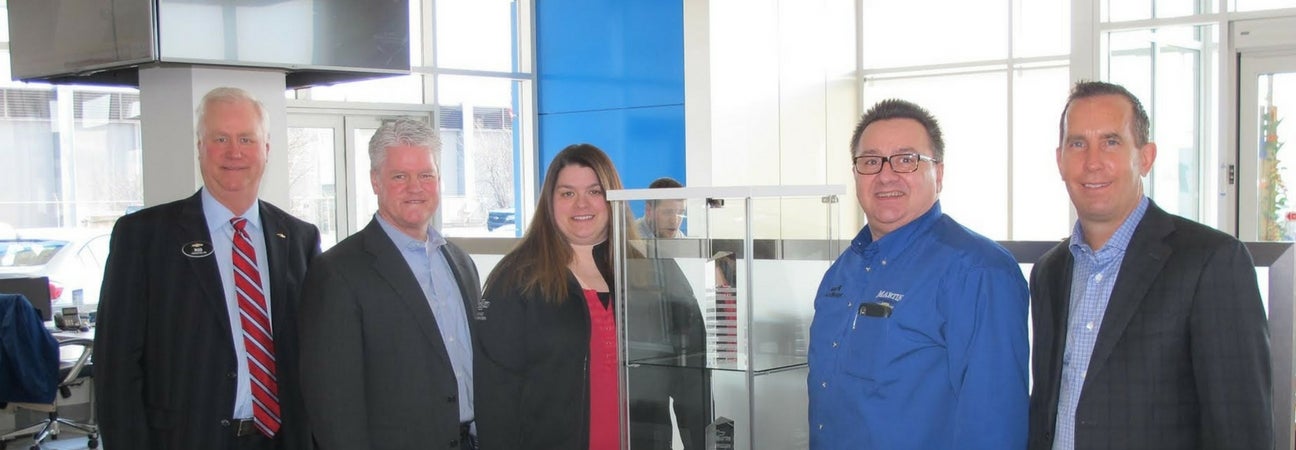 Five Martin Chevrolet employees