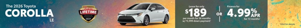 2026 Toyota Corolla LE