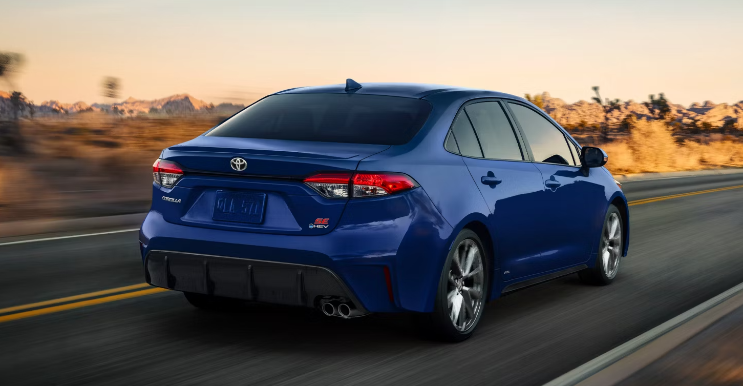 Corolla in blue