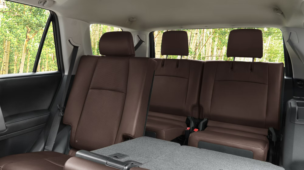 2025 Toyota 4Runner Cargo and Passenger Space