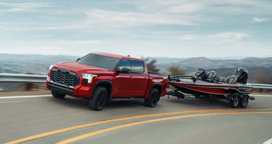 2026 Tundra in Red