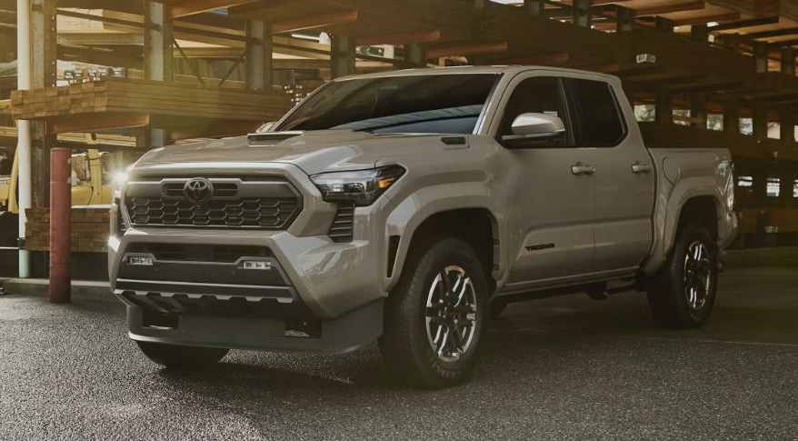 2026 Toyota Tacoma parked inside a covered structure