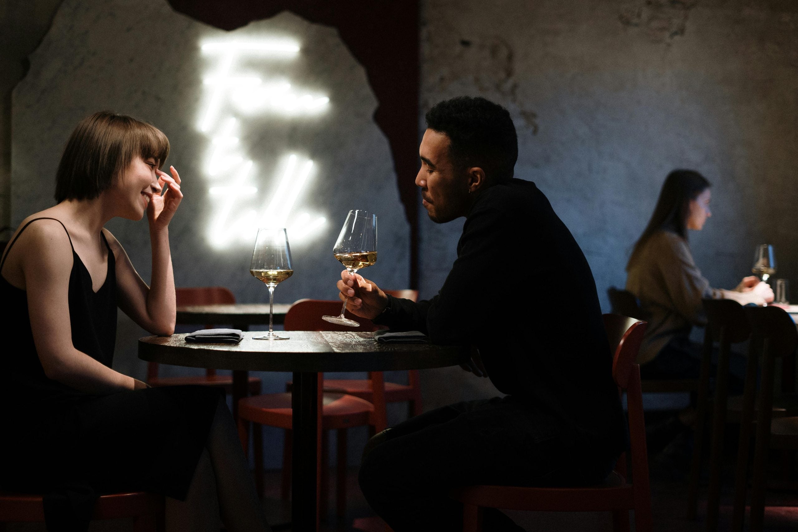 Couple on a date