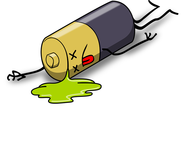 dead battery, leak, leakage, single click, Not A Good Sign