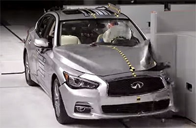 Infiniti Collision Tests