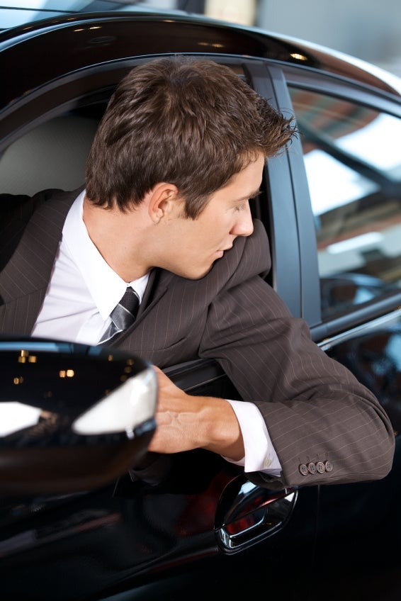 Test Driving a Luxury Vehicle