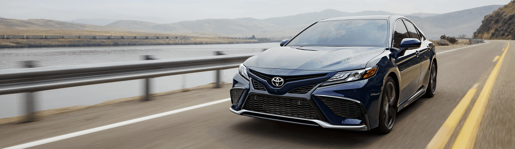 2021 Toyota Camry Blue Highway Phillips Toyota