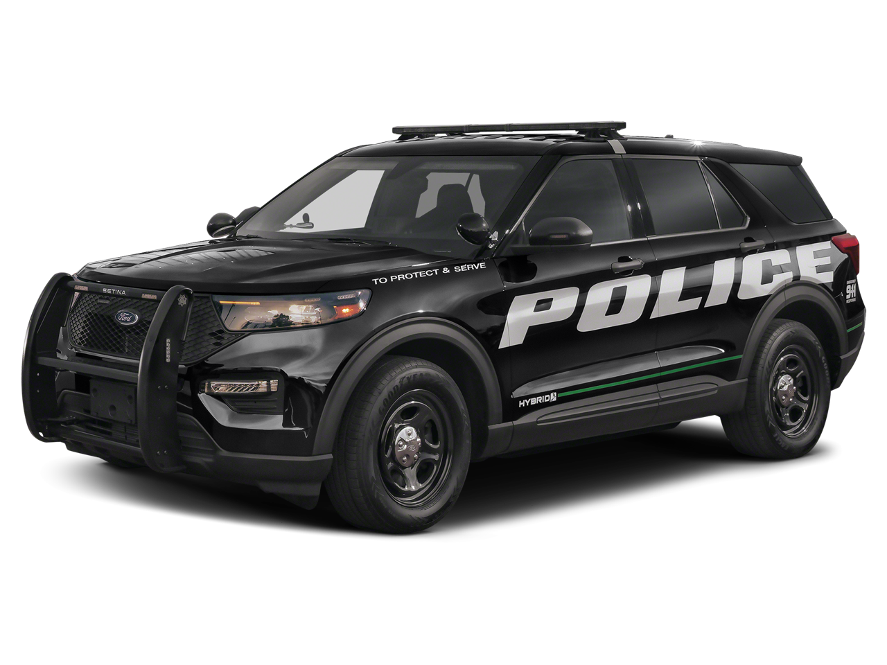 new 2024 Ford Utility Police Interceptor car, priced at $47,185