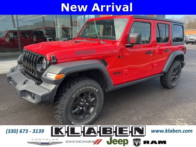 used 2020 Jeep Wrangler car, priced at $32,788