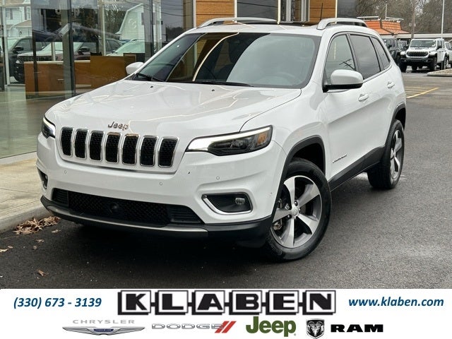 used 2021 Jeep Cherokee car, priced at $28,488