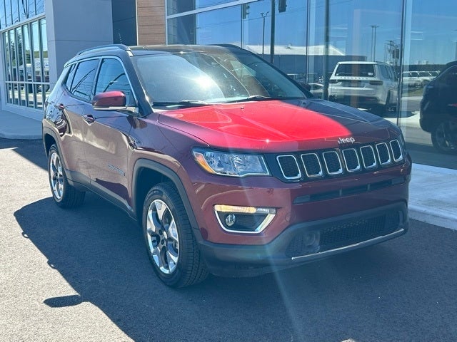 used 2021 Jeep Compass car, priced at $24,788