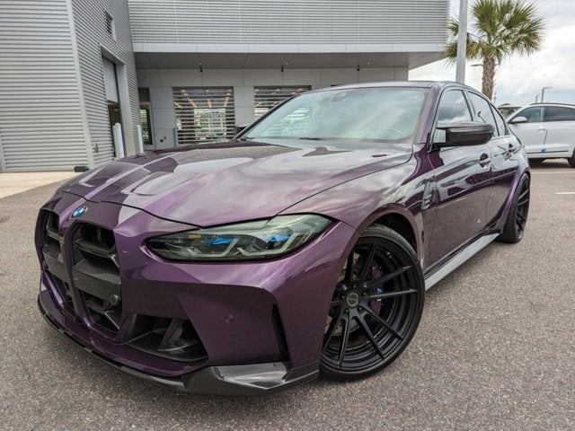 used 2021 BMW M3 car, priced at $69,981