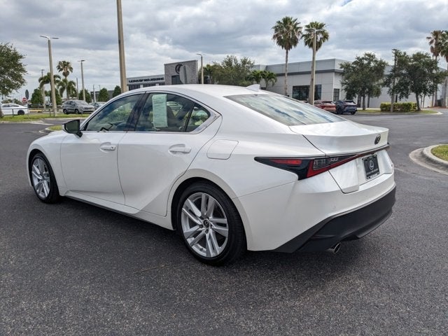 used 2021 Lexus IS car, priced at $39,884